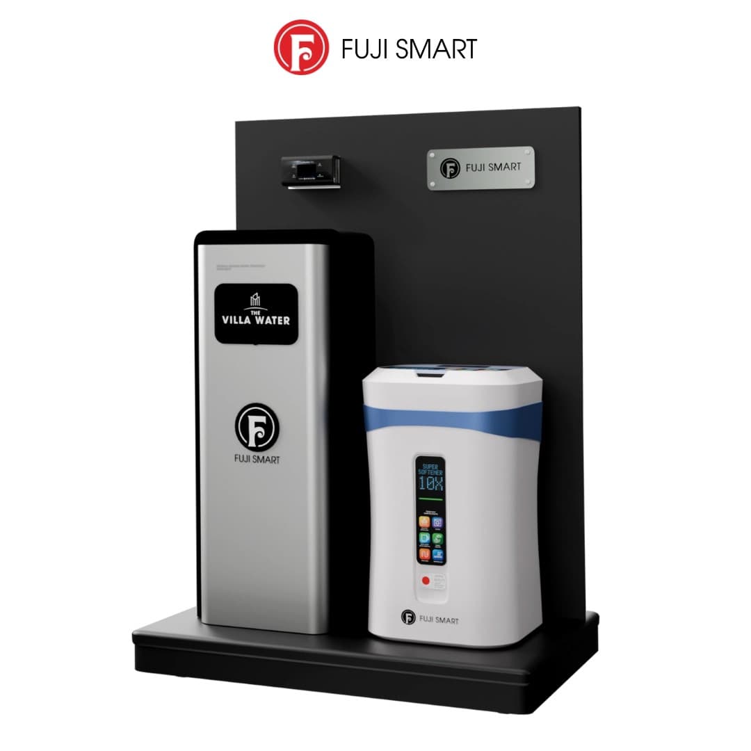 Giải pháp lọc tổng đầu nguồn toàn diện Fuji Smart S400 + Super Softener CS10 dành cho nhà phố