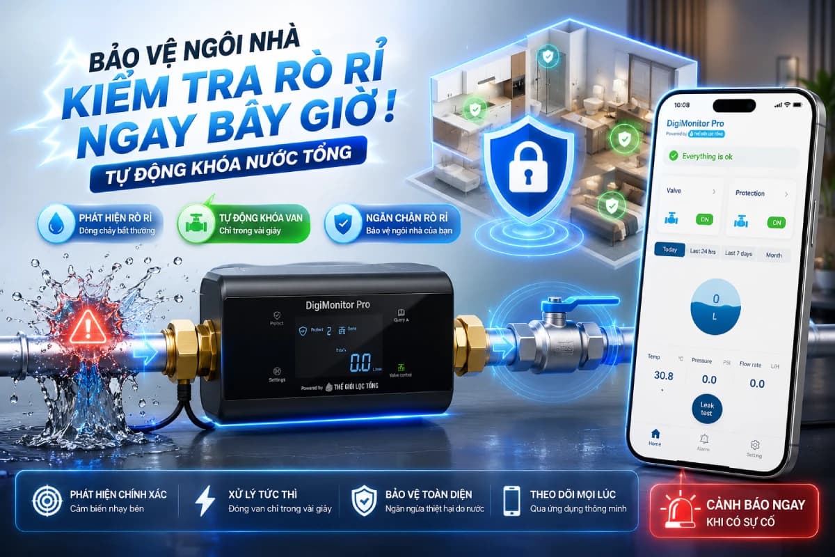 Hệ thống IoT theo dõi, cảnh báo sự cố thông minh DigiMonitor Pro