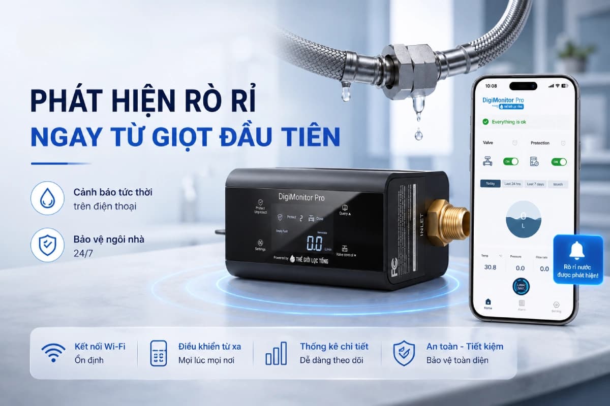 Hệ thống IoT theo dõi, cảnh báo sự cố thông minh DigiMonitor Pro