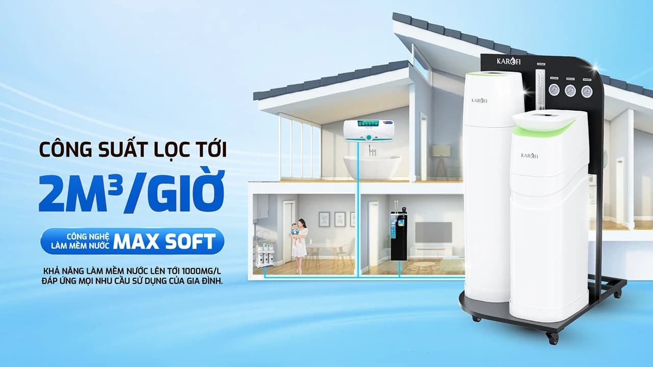 Hệ thống lọc tổng Karofi KTF-888