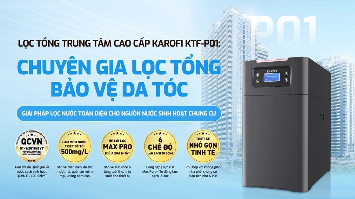 Hệ thống lọc tổng Karofi KTF-P01