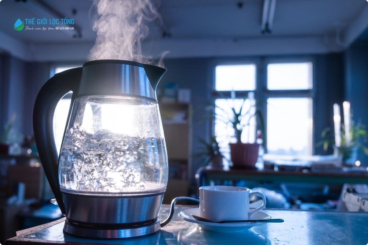 Sử dụng nhiệt để khử trùng nước