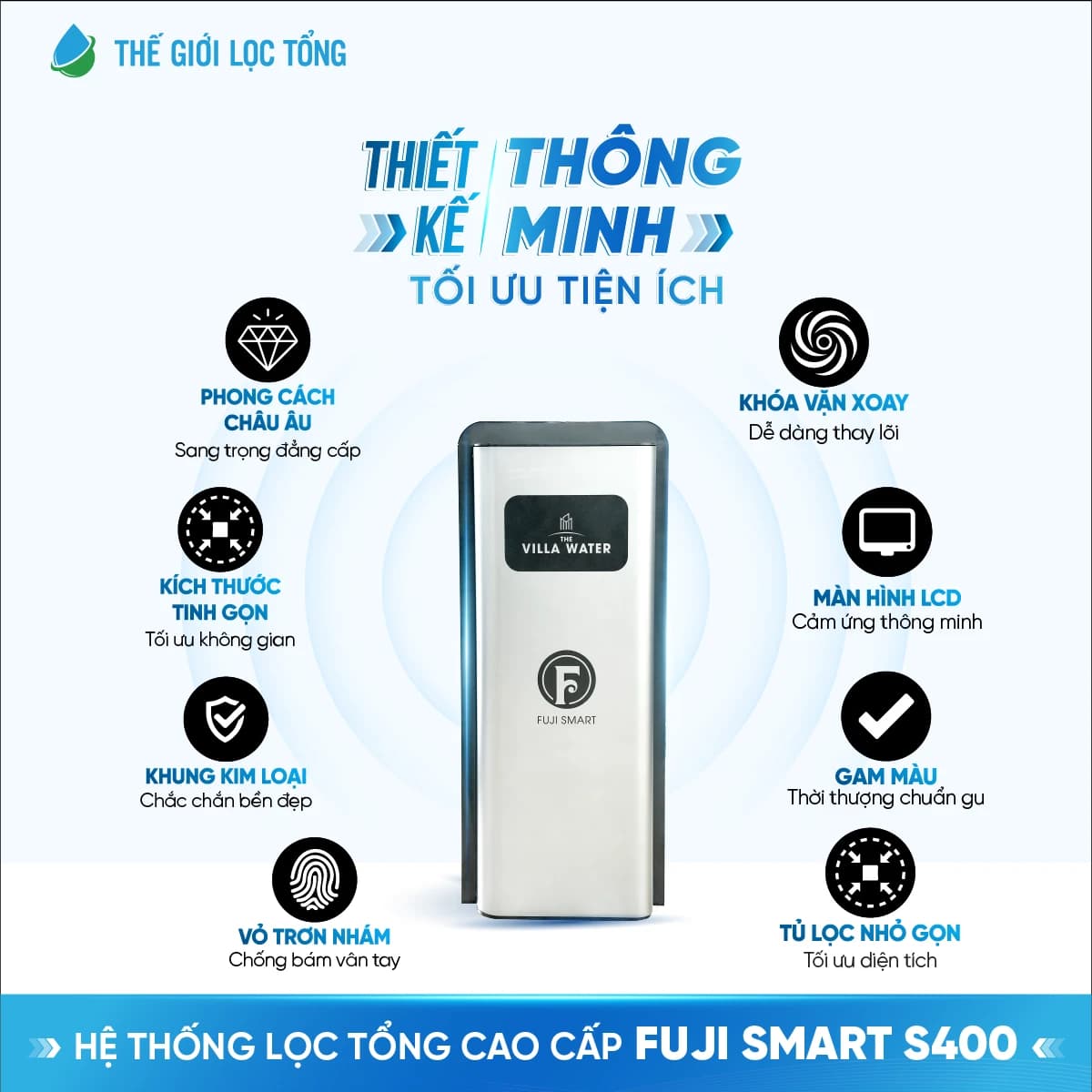 Hệ thống lọc tổng Fuji Smart S400