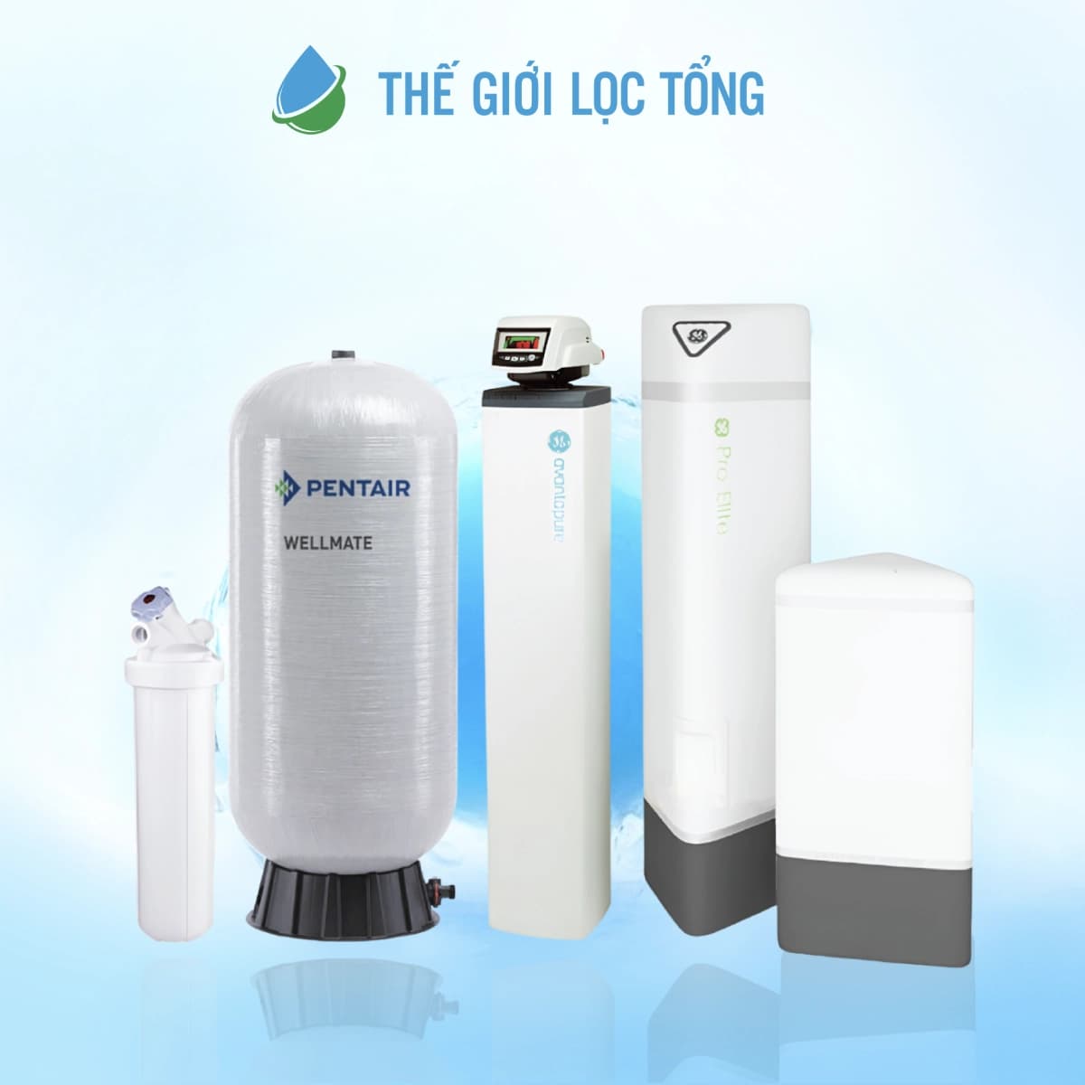 Hệ thống lọc tổng đầu nguồn Pentair Pro Elite POE Buffer Tank
