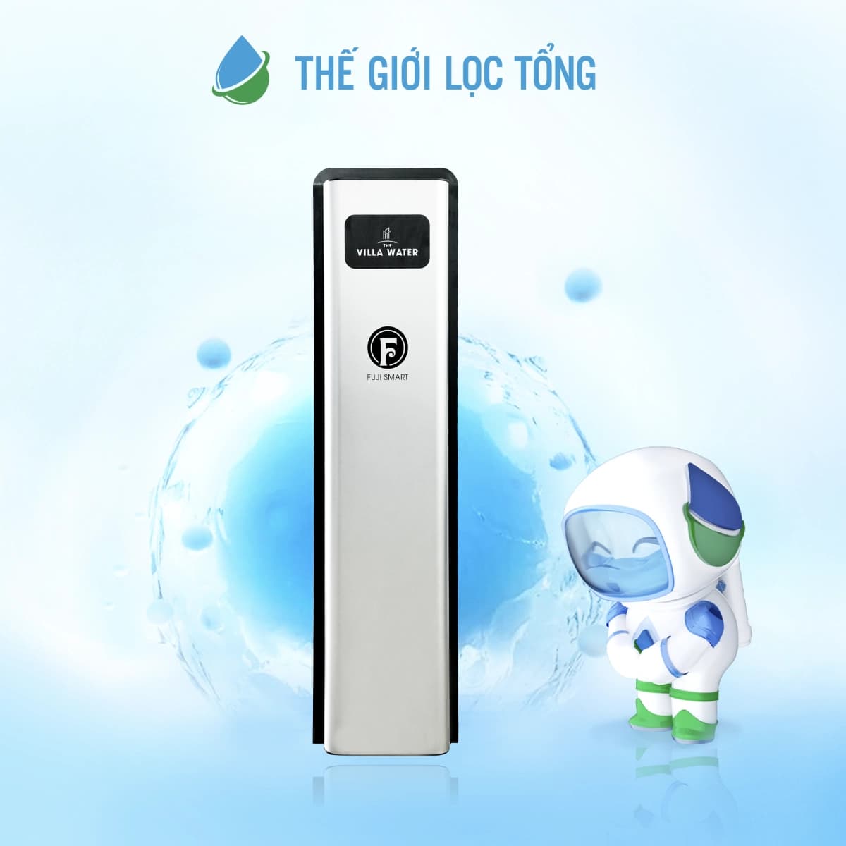 Hệ thống lọc tổng Fuji Smart S800 Bản
