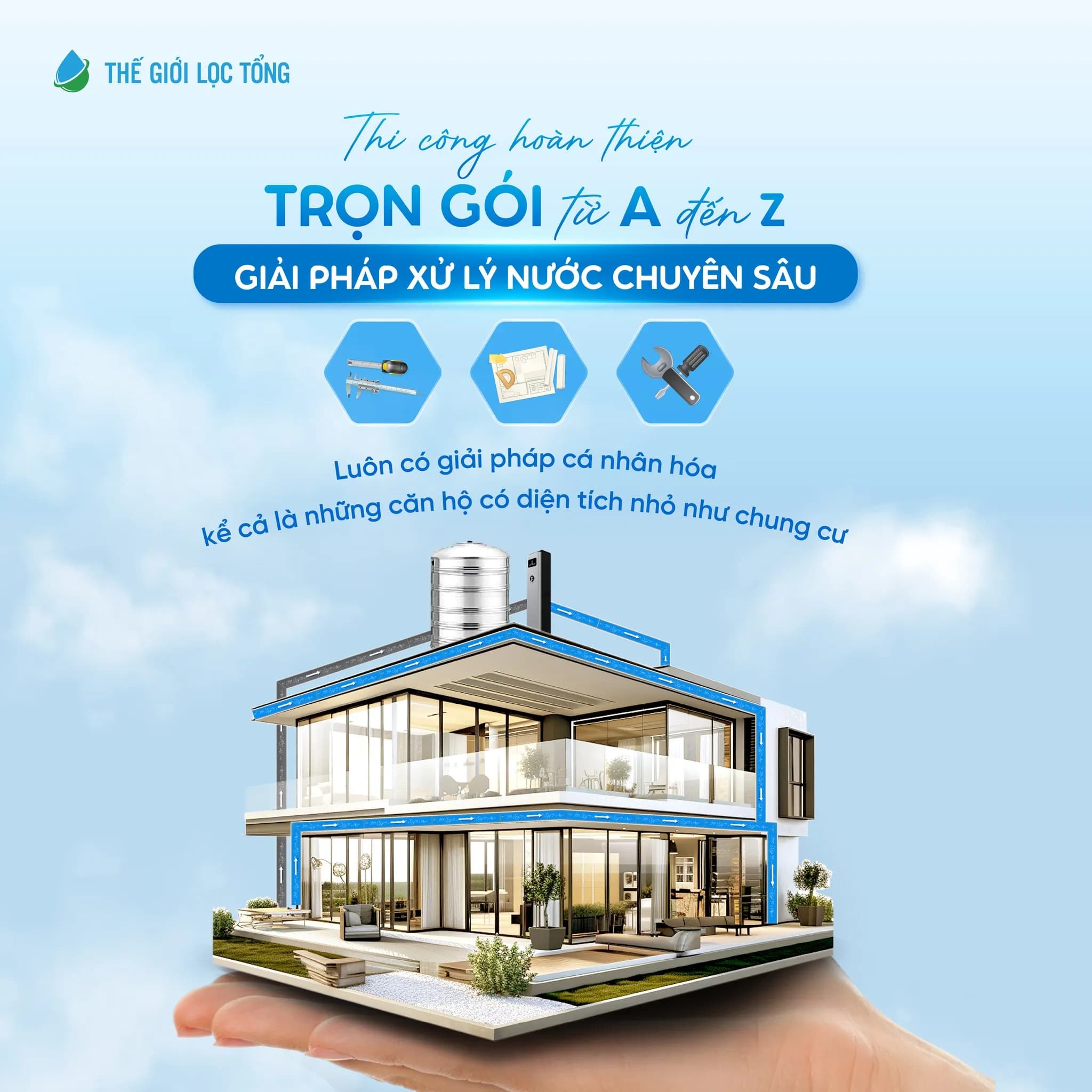 Thi công trọn gói từ A - Z