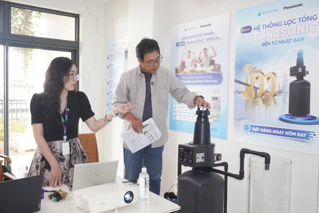 Nội dung đào tạo tập trung sâu vào cấu trúc và nguyên lý vận hành của Panasonic Complex Master Series FP-15AA1