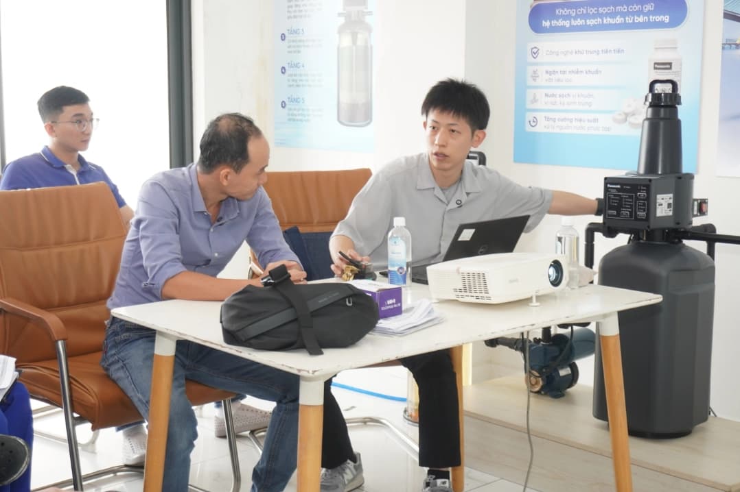 buổi đào tạo là phân tích các tình huống nguồn nước thực tế tại Việt Nam