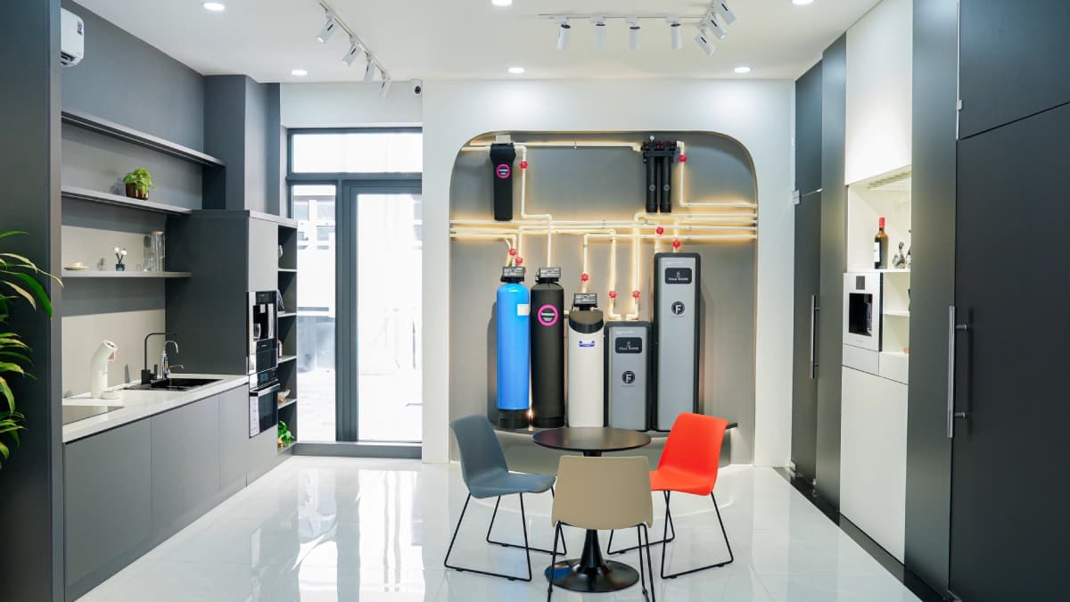Hình ảnh một số hệ thống lọc tổng tại Showroom Hiệp Bình