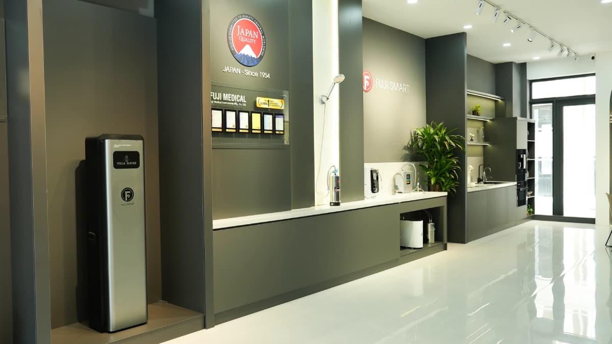 Hình ảnh Showroom Thế Giới Lọc Tổng Hiệp Bình với gam màu sang trọng