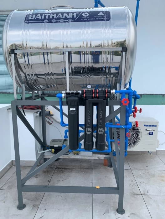 Hệ thống lọc tổng thiết kế riêng cho nhà phố, căn hộ diện tích vừa và nhỏ