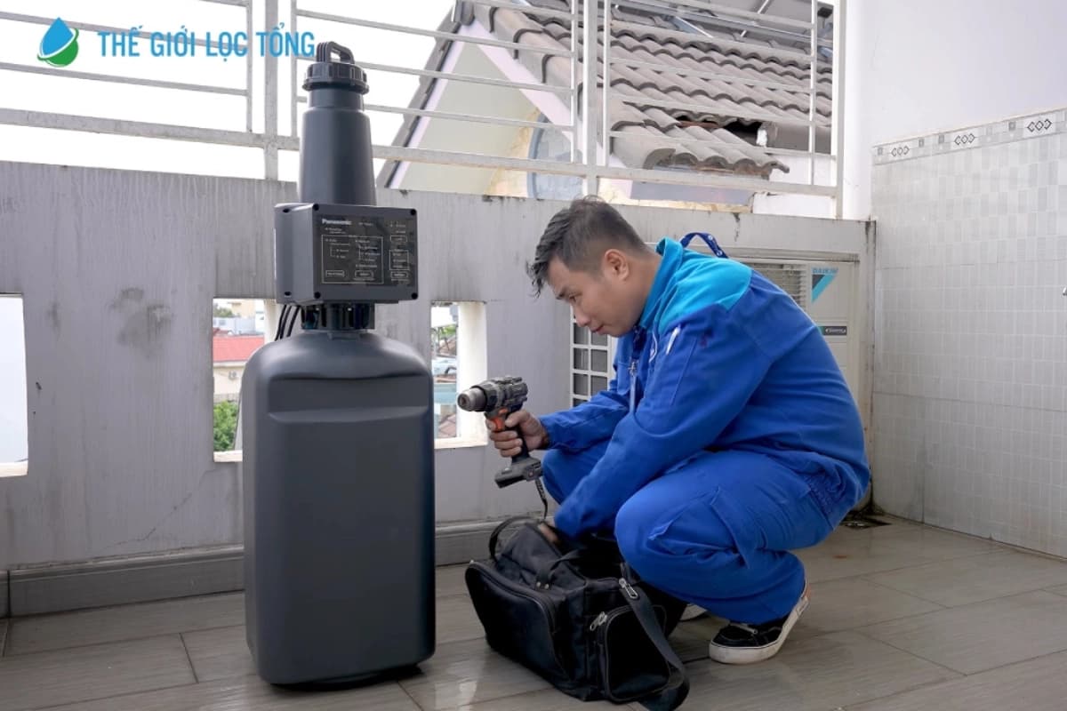 Đội ngũ kỹ thuật tại Thế Giới Lọc Tổng có nhiều kinh nghiệm lắp đặt thực tế cho nhiều mô hình nhà ở, chung cư, biệt thự,...