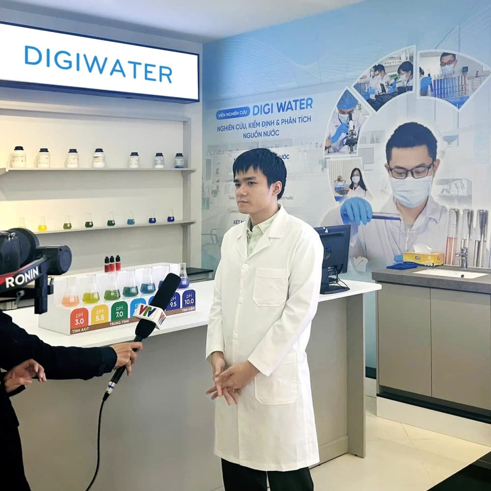 Viện Digiwater cung cấp dịch vụ kiểm nghiệm nước chuyên sâu miễn phí cho khách hàng