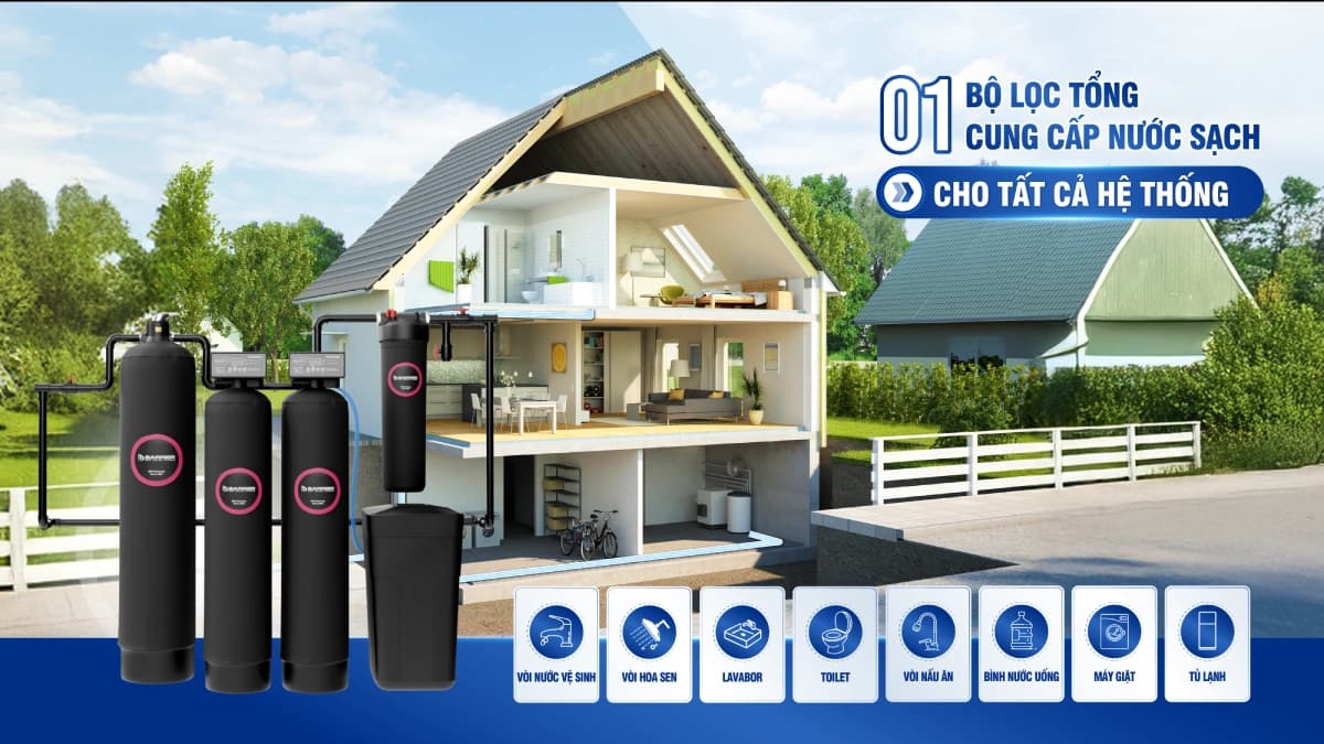 Hệ thống lọc nước đầu nguồn Barrier Pro Super Complex Expert