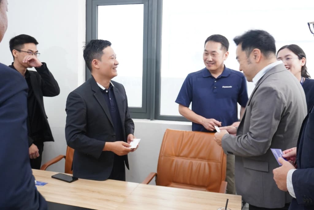 Cuộc họp lãnh đạo cấp cao giữa Thế Giới Lọc Tổng và Panasonic về chiến lược phát triển