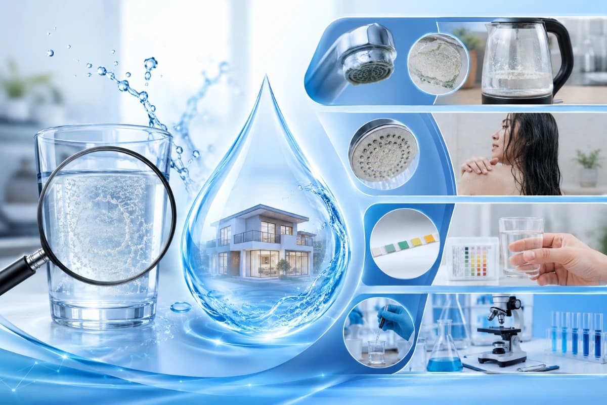 Dấu hiệu nhận biết nước có cặn vôi