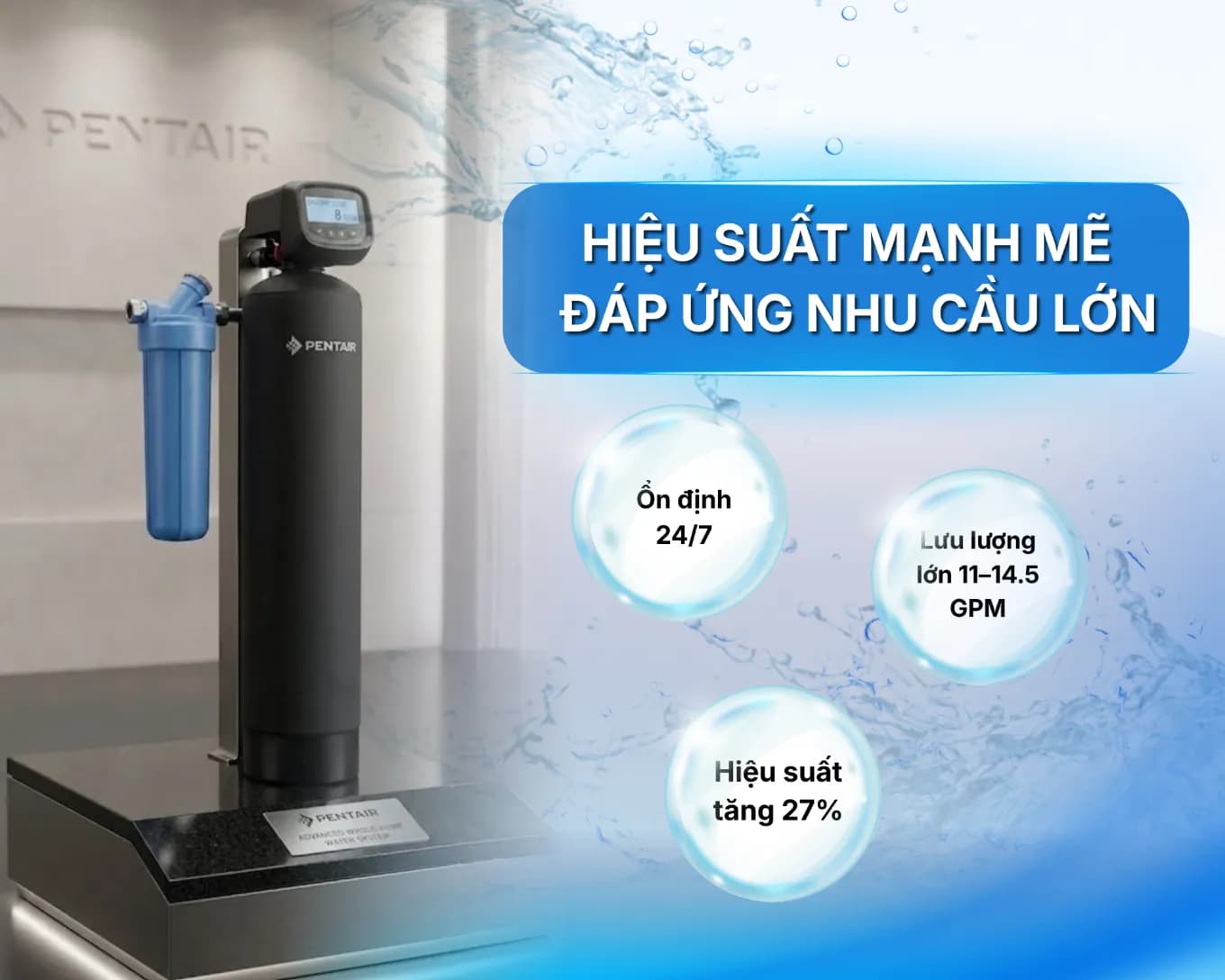 Hiệu suất mạnh mẽ – Đáp ứng nhu cầu sử dụng lớn