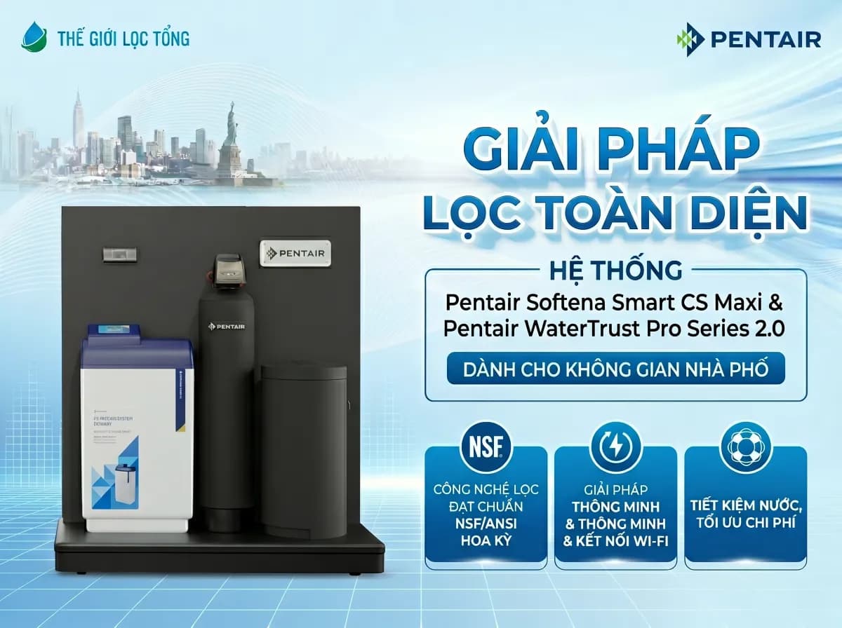 Pentair Softena Smart CS Maxi & Pentair WaterTrust Pro Series 2.0