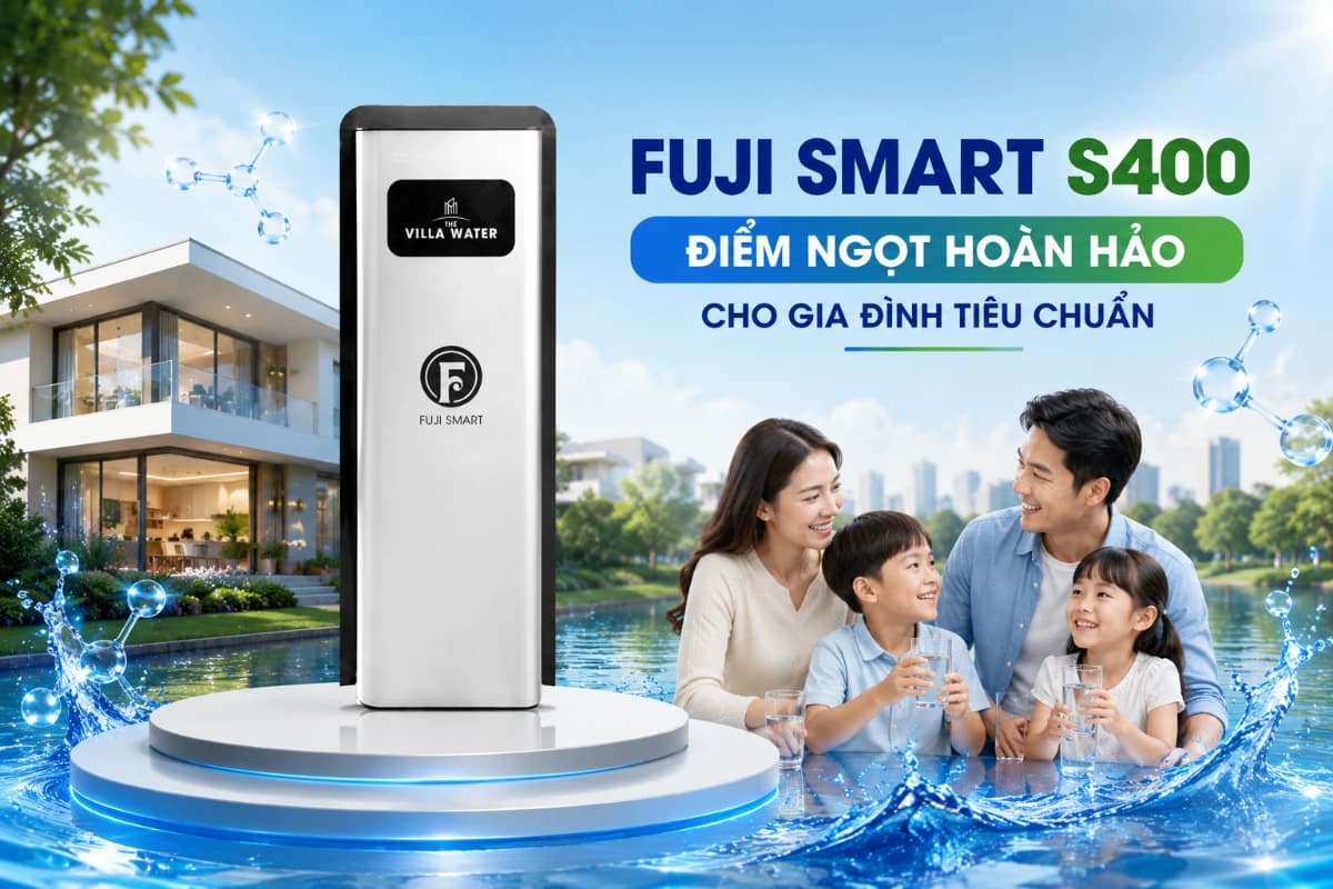 Hệ thống lọc tổng nhập khẩu Fuji Smart S400