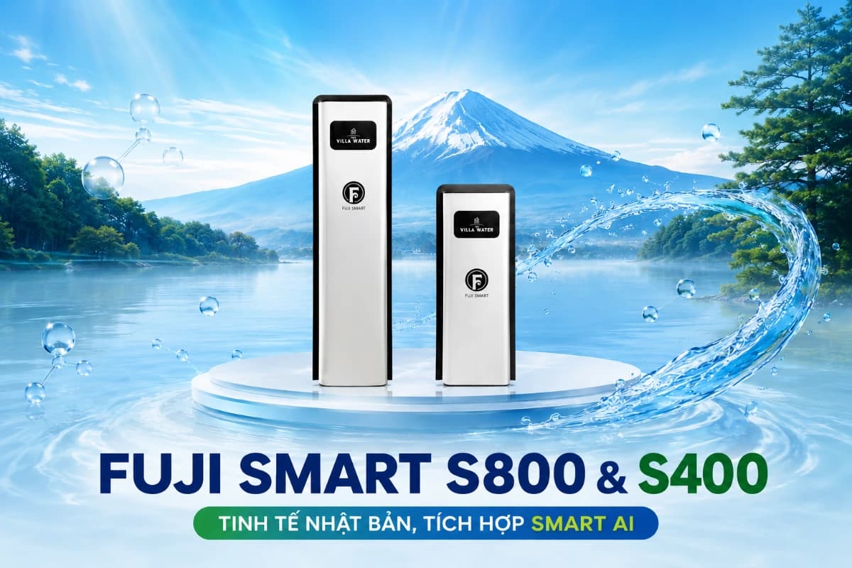Lọc tổng thiết kế đẹp: Fuji Smart S800 & S400