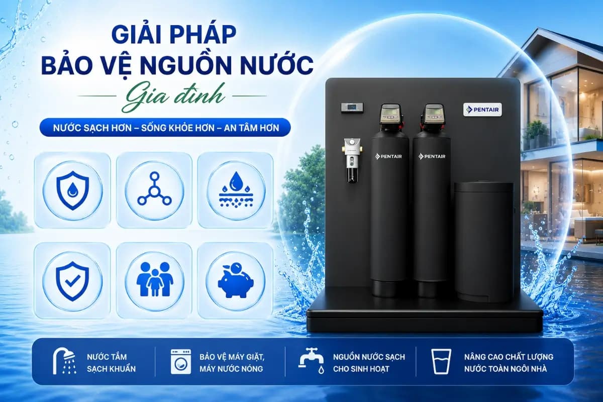 Thực trạng chất lượng nước máy tại TPHCM: Giải pháp bảo vệ nguồn nước gia đình