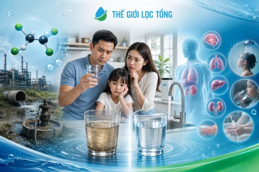 Ảnh hưởng của TCE trong nước uống đến sức khỏe