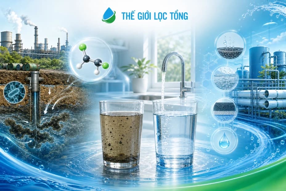 Thách thức lớn của TCE trong xử lý mạch nước ngấm