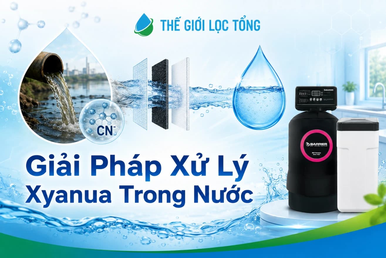 Giải pháp xử lý Xyanua trong nước