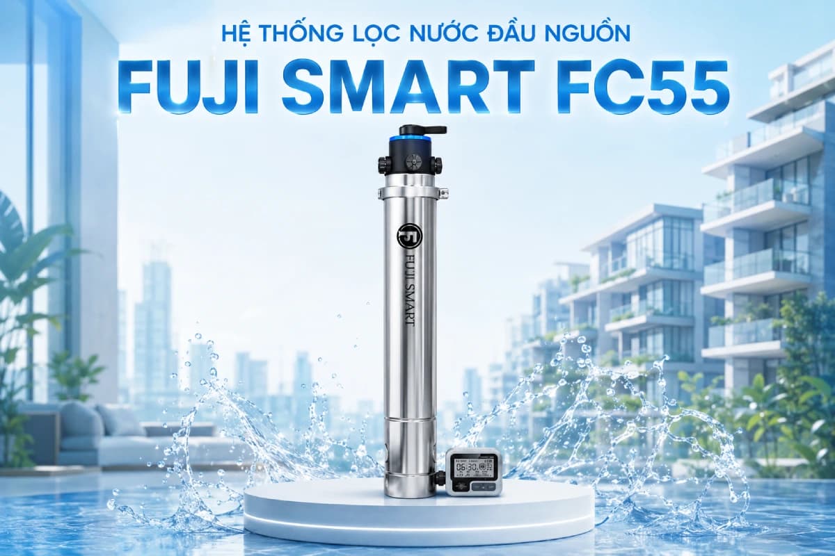Top 3 hệ thống lọc tổng phù hợp với căn hộ chung cư