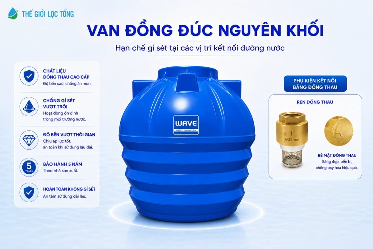Bồn nước ngầm Wavelife WUT