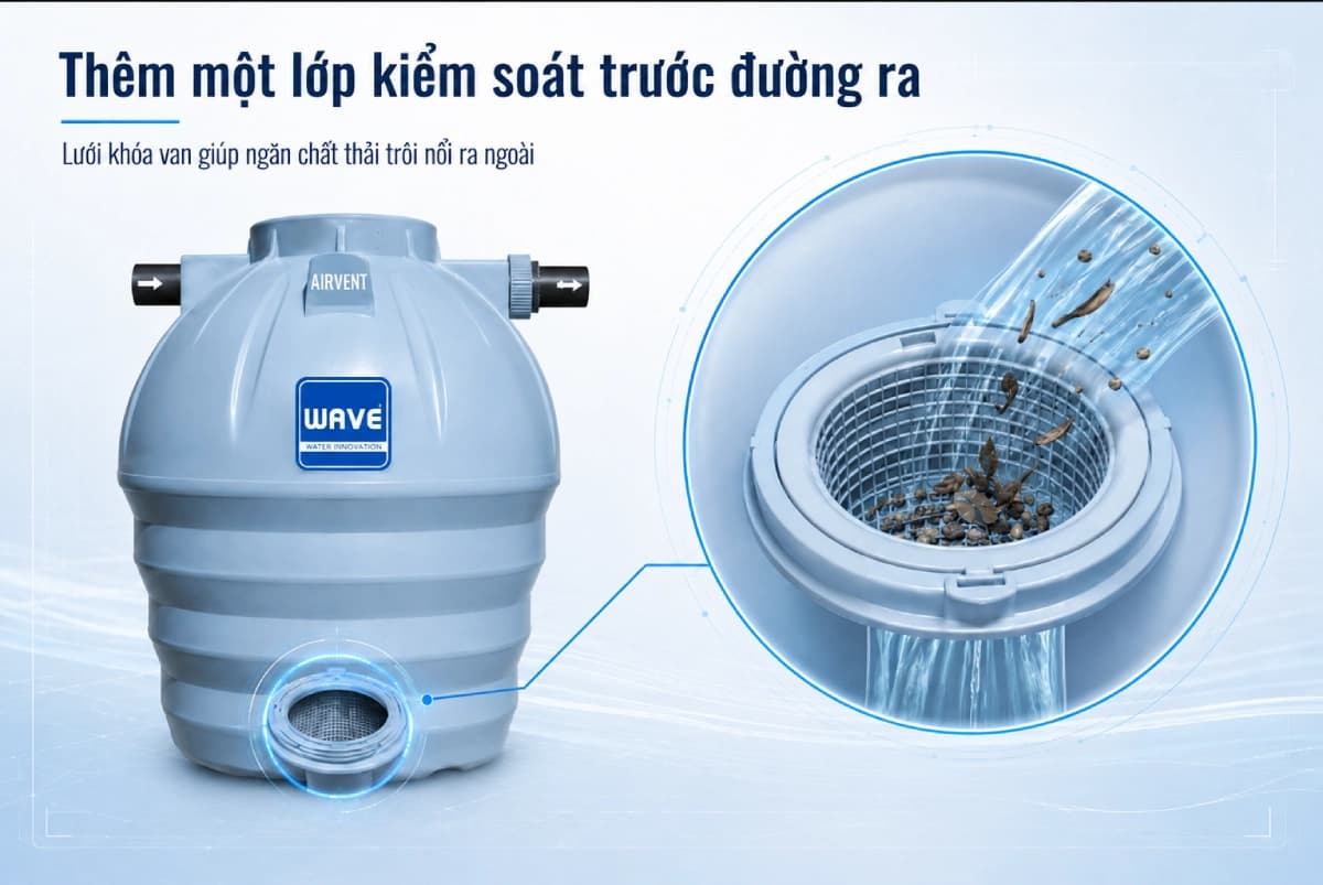 Bồn tự hoại & xử lý nước thải Wavelife WP