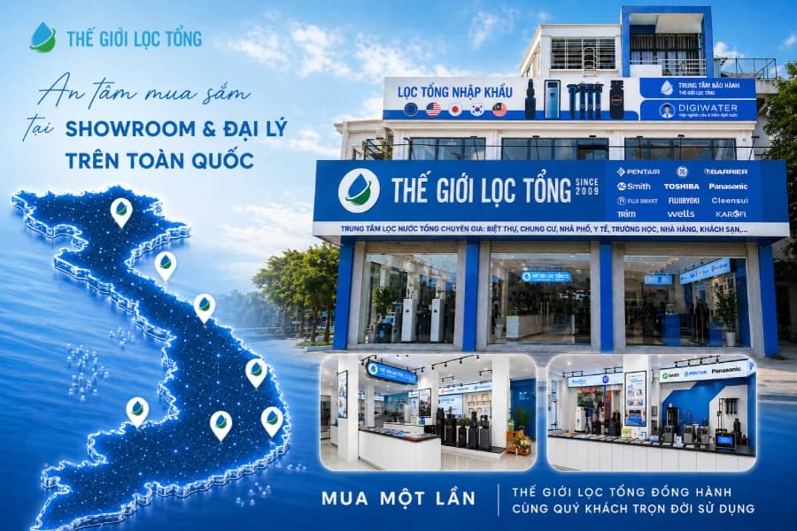 Mua một lần, Thế Giới Lọc Tổng đồng hành cùng Quý khách trọn đời sử dụng