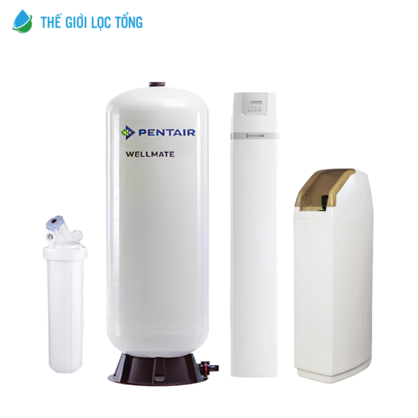 Hệ thống lọc tổng Pentair Riversoft POE + Buffer Tank