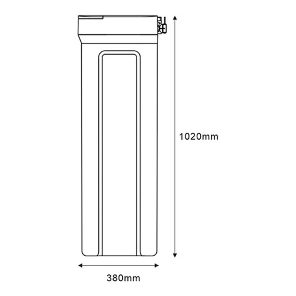 Kích thước của bộ lọc trung tâm Vitopure S3-3T