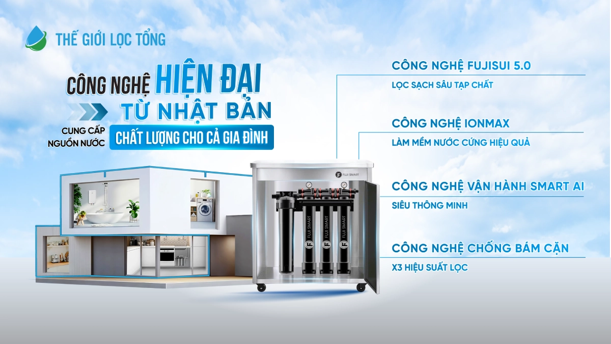 Fuji Smart APT 200 Plus tích hợp nhiều công nghệ hiện đại, tiên tiến từ Nhật Bản
