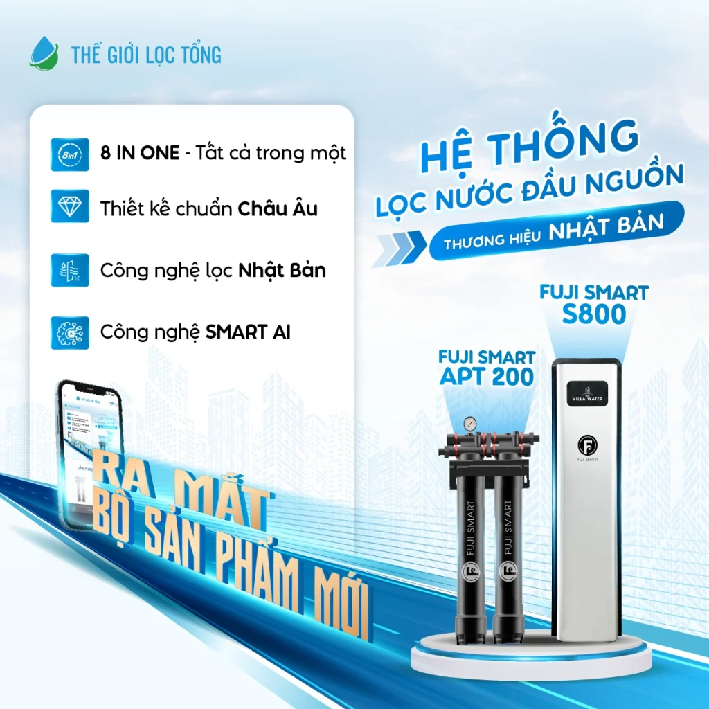 SOF-2025-00152- Ra mắt series hệ thống lọc nước đầu nguồn Fuji Smart