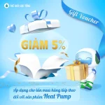 Gift Voucher giảm 5% khi mua sản phẩm Heat Pump tại Thế Giới Lọc Tổng