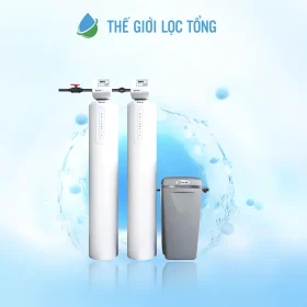 Hệ thống lọc tổng đầu nguồn A. O. Smith i97 F2 chuyên xử lý nước cứng cho biệt thự