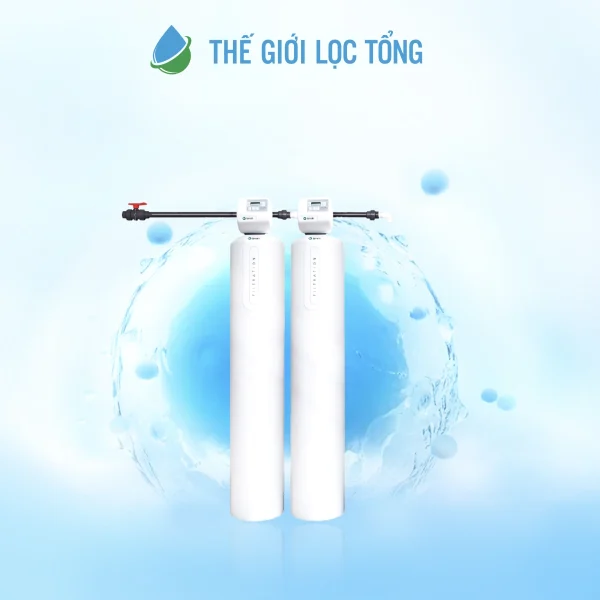 AO Smith MMF 100 Pro là hệ thống lọc tổng đầu nguồn dành cho biệt thự