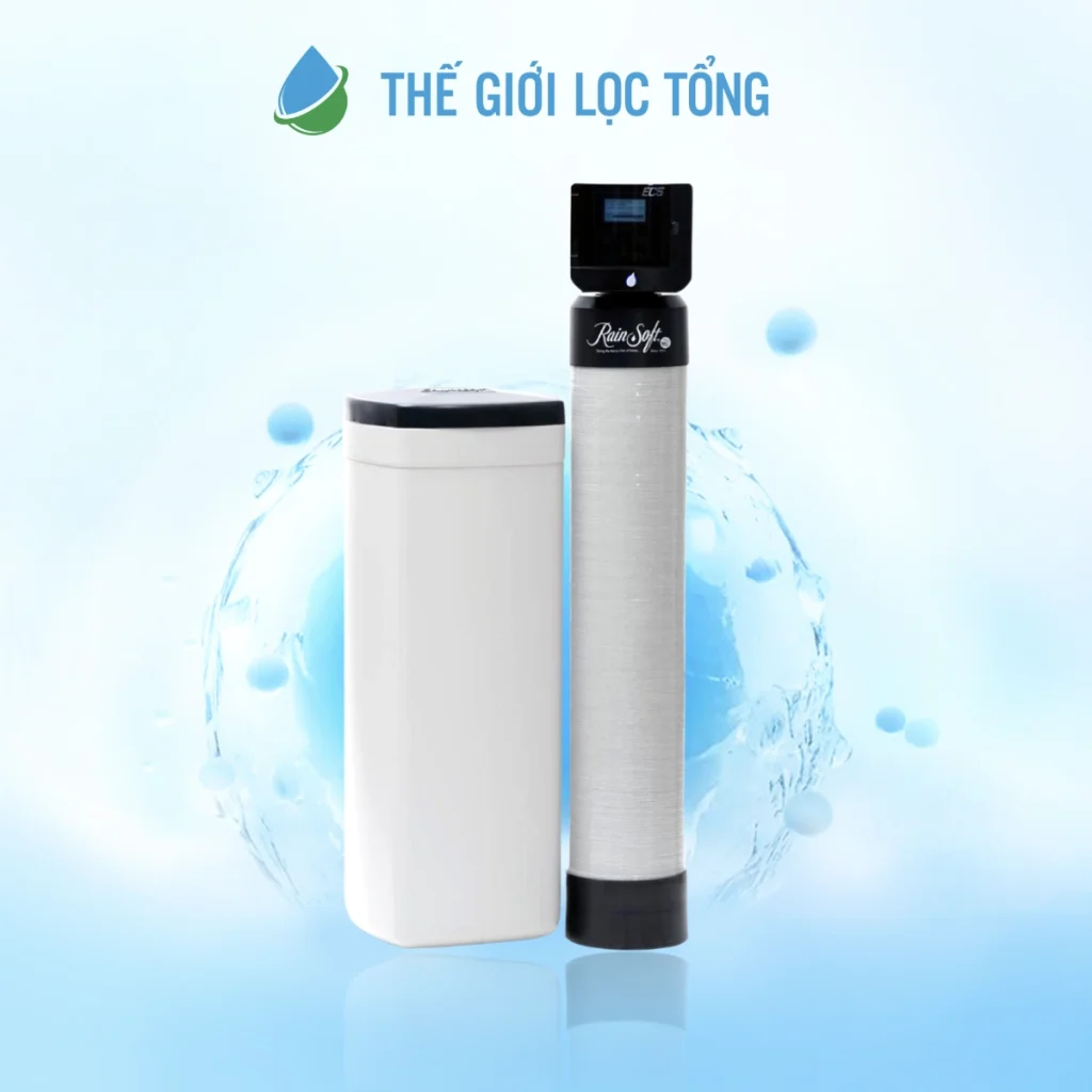 Top 3 sản phẩm lọc tổng dành cho dinh thự, lâu đài, biệt phủ năm 2025 Hệ thống lọc tổng đầu nguồn Rainsoft EC5