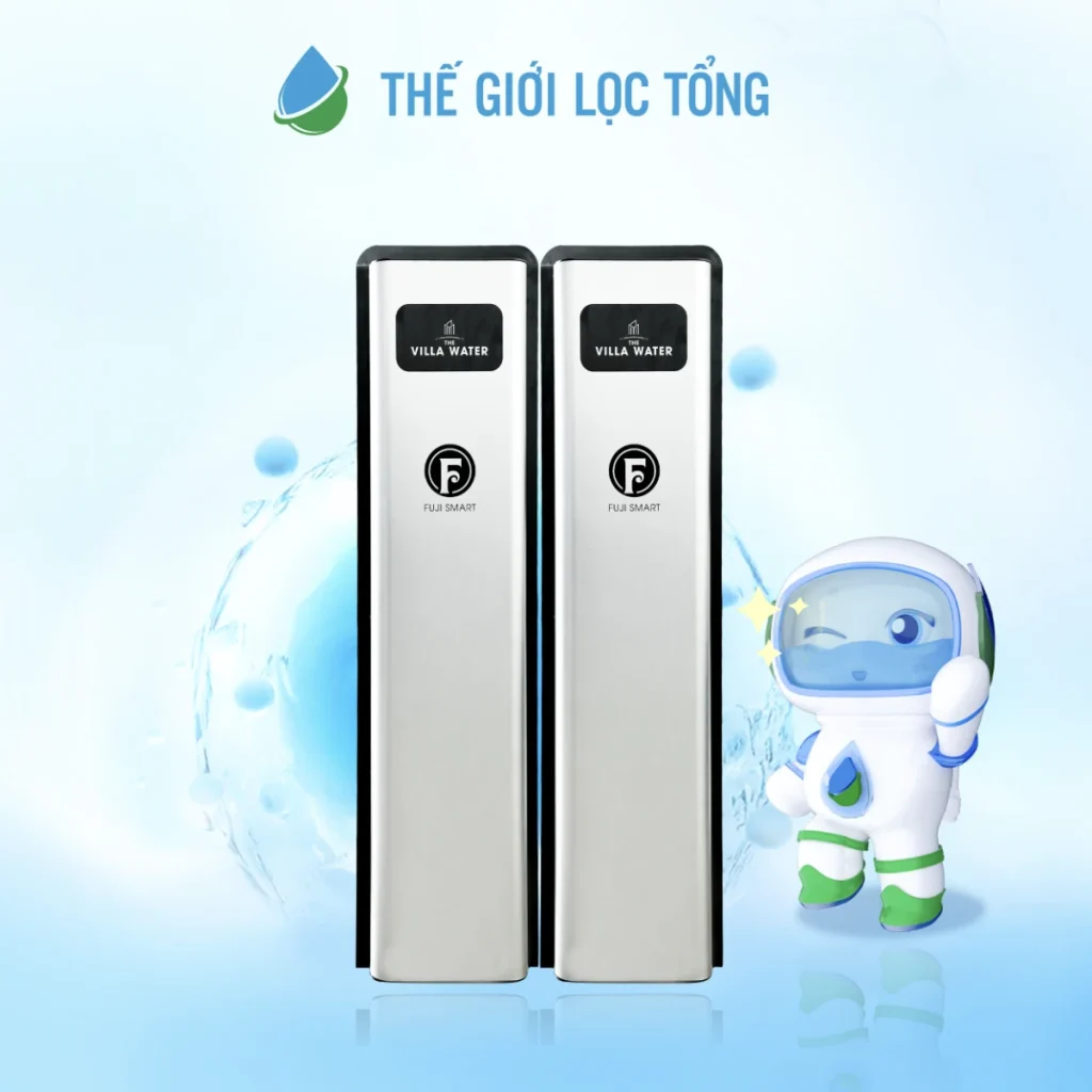 Top 3 sản phẩm lọc tổng dành cho dinh thự, lâu đài, biệt phủ năm 2025 Hệ thống lọc tổng đầu nguồn cao cấp Fuji Smart S1600