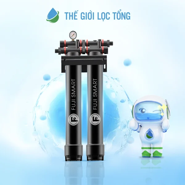 Hệ thống lọc tổng chung cư Fuji Smart APT 200 Fuji Smart APT 200 là hệ thống lọc tổng đầu nguồn dành cho căn hộ chung cư