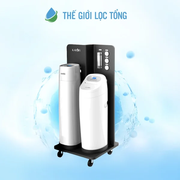 Hệ thống lọc tổng trung tâm cao cấp Karofi WHF-E666 dành cho biệt thự