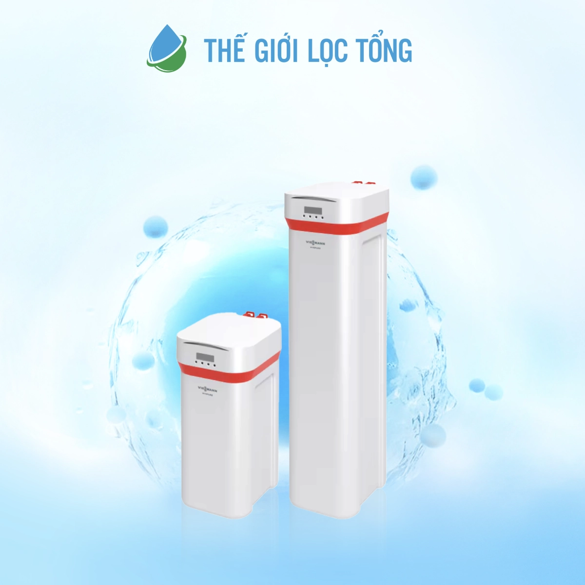 Hệ thống lọc tổng đầu nguồn Viessmann Vitopure S3 Hệ thống lọc tổng Viessmann Vitopure S3 làm mềm nước