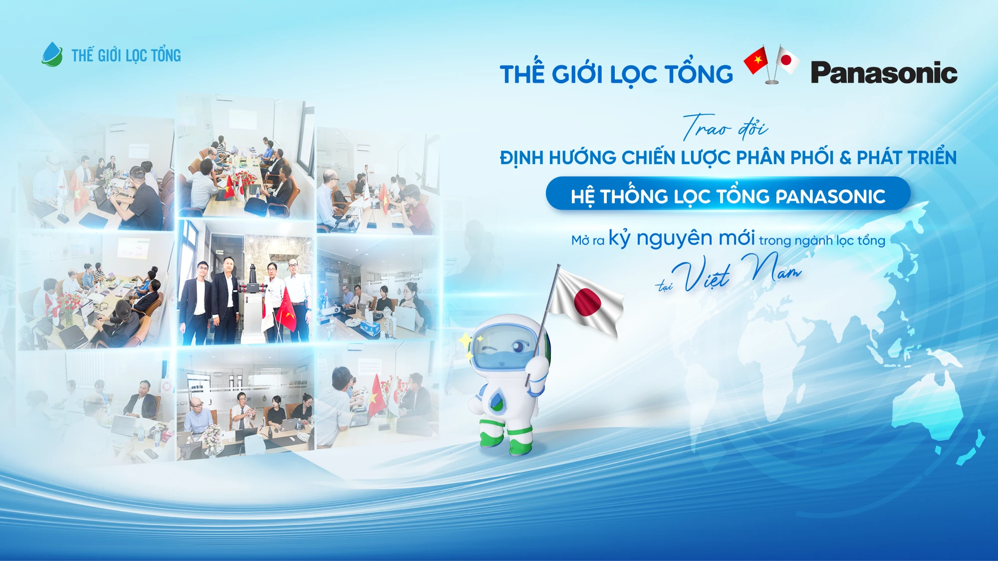 Panasonic & Thế Giới Lọc Tổng bàn chiến lược phân phối, phát triển hệ thống lọc tổng – Mở ra kỷ nguyên mới trong ngành lọc tổng tại Việt Nam