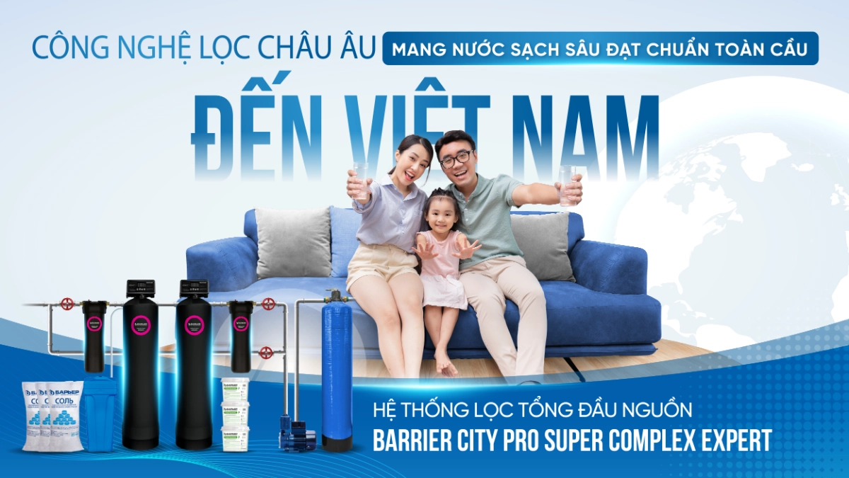 Hệ thống lọc tổng Barrier Pro Complex Expert