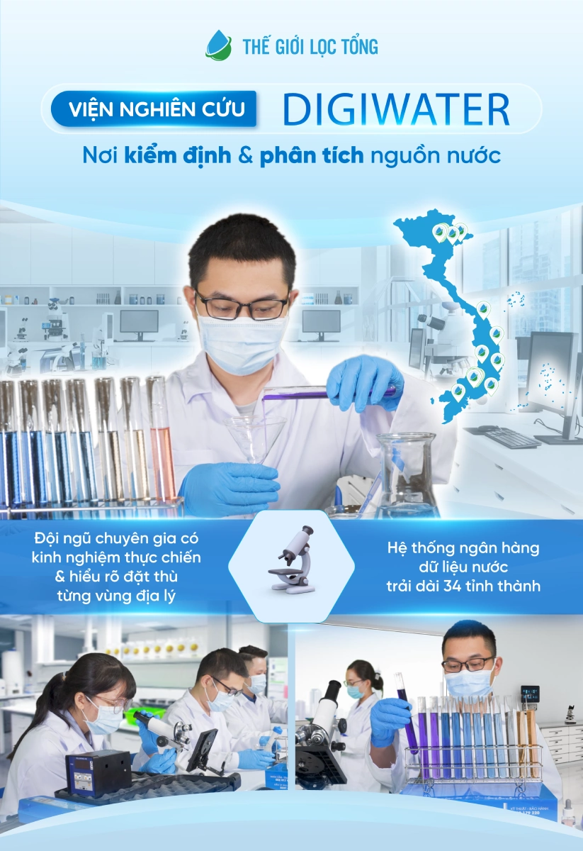 Hệ thống lọc tổng đầu nguồn Viessmann Vitopure S2 + Vitopure S3 (2T) Viện nghiên cứu Digiwater