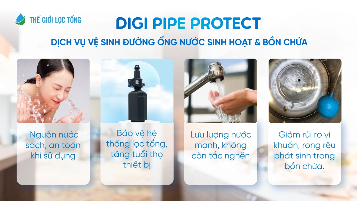 Digi Pipe Protect – Khử trùng toàn diện đường ống nước sinh hoạt loi-ich-thiet-thuc-khi-su-dung-digi-pipe-protect