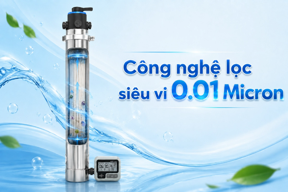 7 lý do nên đầu tư hệ thống lọc tổng Fuji Smart FC55 8 Hệ thống lọc tổng Fuji Smart FC55