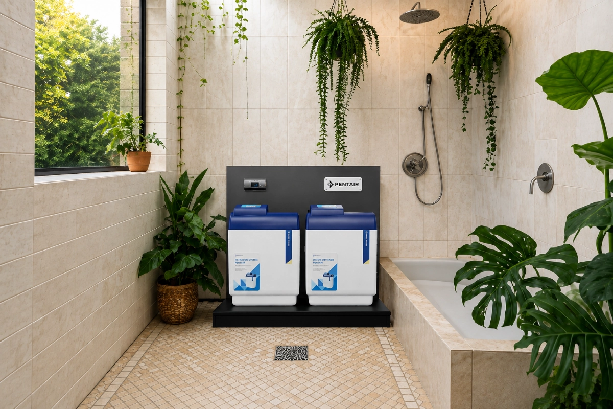 Top 3 hệ thống lọc tổng dành cho nhà phố đáng đầu tư hiện nay 10 Hệ thống lọc tổng cho nhà phố Pentair Softena Smart CS Midi